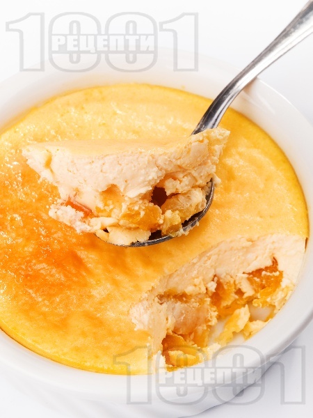 Сушени кайсии в яйчен крем - снимка на рецептата